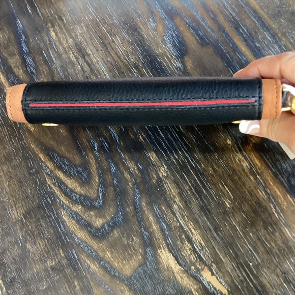 Hammitt Bryant Black and Brown Colorblock Leathers Wallet - Picture 7 of 16